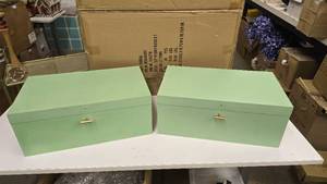 lot 580 image: Pair of Matching Storage Trunks