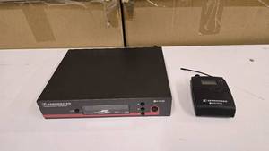 lot 609 image: Sennheiser EW 300 G3 True Diversity Receiver w Sennheiser EK300 IEM G3 Belt Pack Receiver