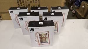 lot 669 image: Lot of 6 Umbra Prisma 5x7 Photo Displays