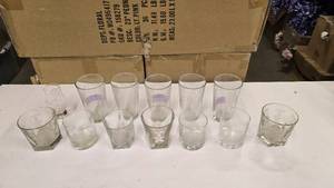 lot 705 image: Lot of Misc Glassware.  Includes Everything Pictured.