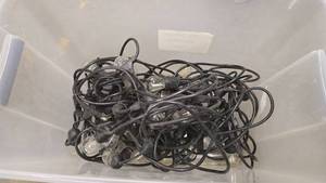 lot 738 image: 2 Strings of Outdoor Lighting