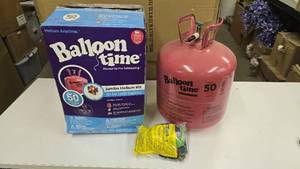 lot 748 image: Balloon Time Jumbo Helium Kit