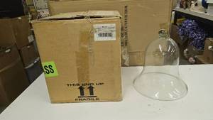 lot 751 image: Beautiful Arhaus Glass Bell Jar.  Approx 15 Tall