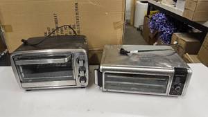 lot 775 image: Lot of 2 Countertop Kitchen Appliances.  Includes Ninja Foodi Digital Air Fry Oven & Oster Toaster Oven
