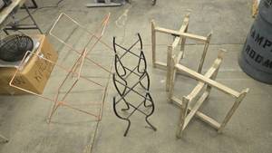 lot 780 image: Lot of Misc Plant Stands & More