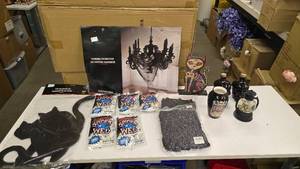 lot 807 image: Lot of Misc Halloween Dcor.  Includes Everything Pictured.