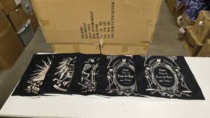 lot 808 image: Lot of 5Halloween Themed Throw Pillow Covers