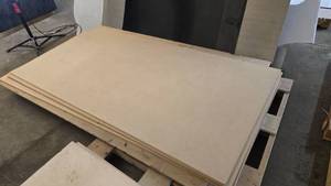 lot 1026 image: Approx 12 Sheets of 12 Up to 34 MDF