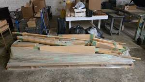 lot 1048 image: Large Lot of Misc Wood.  Incldues Everything Pictured.