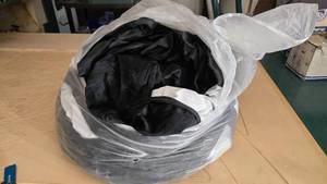 lot 1068 image: Large Bag Full of Black Blackout Curtains