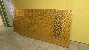 lot 1078 image: 2 Copper Wall Panels.  Approx 4 x 8 Each