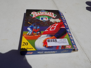 lot 24 image: mvp baseball card game