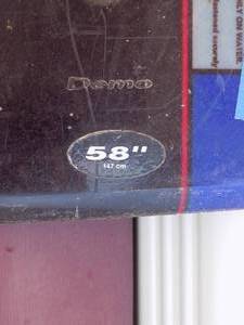 lot 153 image: 58 wake board