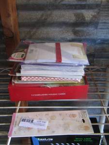 lot 36 image: note pads and various cards