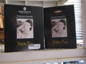 lot 42 image: Havertys furniture care kit qty 2