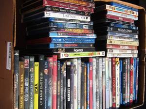 lot 123 image: dvd movies large lot