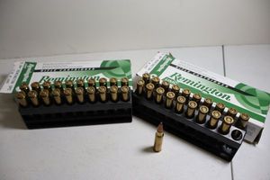 lot 10 image: Remington 6.8mm SPC rifle cartridges - 2 boxes