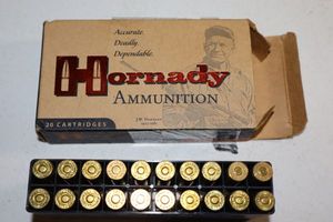 lot 13 image: 1 box of Hornady ammo - 6.8mm SPC 110 gr V-MAX