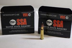 lot 15 image: Silver State Armory 6.8 SPC 110 gr - 2 boxes