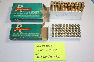 lot 60 image: Antique 60s-70s or discontinued ammo 1 box of Remington 380 auto 95 gr. and 1 box of 270 Win 130 gr.