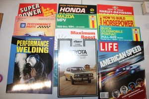 lot 104 image: Auto, Harley-Davidson, and welding books