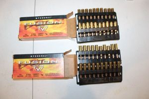 lot 123 image: Ammo Federal Fusion 224 Valkyrie 90 gr soft point