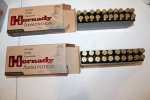 lot 128 image: Ammo Hornady 450 Bushmaster 250 gr