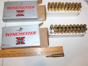lot 129 image: Ammo Winchester 264 win mag 140 gr