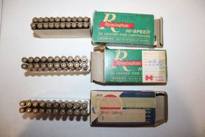 lot 136 image: Vintage Ammo Remington 222  55 gr