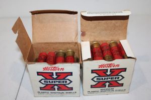 lot 154 image: Ammo Western Shotgun shells 25  16Ga.  2-34
