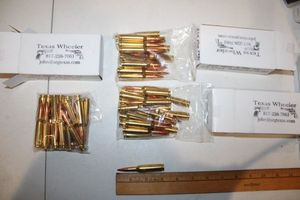 lot 155 image: Ammo Texas Wheeler 230 Rem Starline - 3 boxes