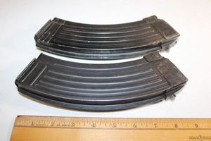 lot 219 image: AK47 magazines - two different types