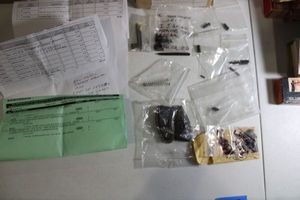 lot 222 image: Iver Johnson gun parts