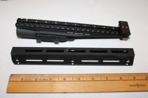 lot 232 image: UTG PRO MTU017 gas tube rail  And bumper guard