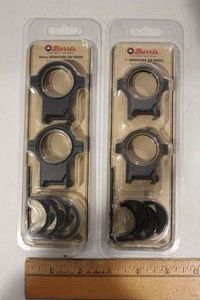 lot 242 image: Burris Zee rings