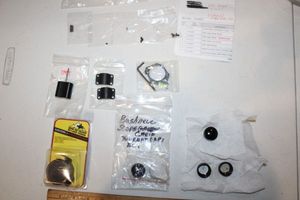 lot 278 image: Bushnell stops, scope cover, IJ Pony rear sight parts