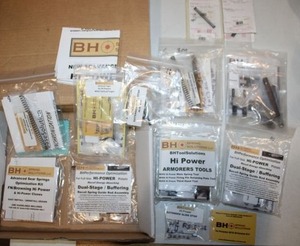 lot 281 image: Browning and BH parts Hi-power springs and slide stops