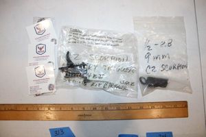 lot 313 image: CZ Scorpion trigger and striker blocks