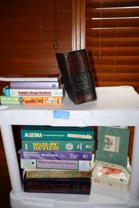 lot 63 image: Books Chemistry and Nursing school books