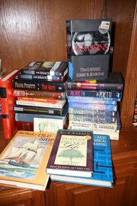 lot 78 image: Books Frank Peretti books, Technical drawing, Purpose Driven Life and more