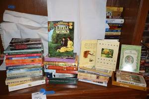 lot 80 image: Classic books and more modern selection of books