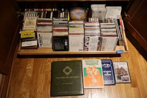 lot 208 image: CDs, Cassettes as shown