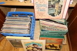 lot 173 image: Vintage record albums