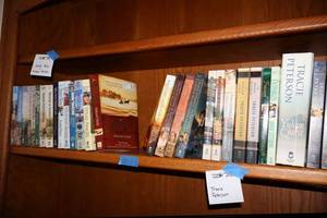 lot 163 image: Books by Tracie Peterson and Judith PellaMichael Phillips