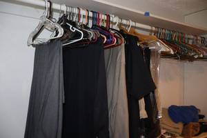 lot 259 image: Mens clothes includes ties and dress pants