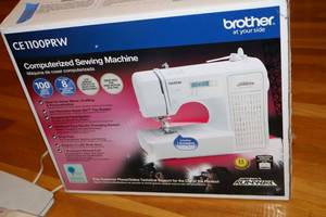 lot 276 image: Brother computerized sewing machine