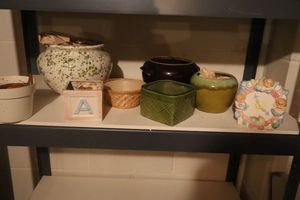 lot 317 image: Vintage plant vases