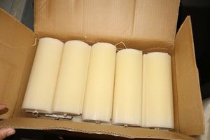lot 377 image: Box of unity candles or can be remelted