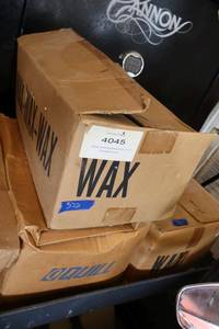 lot 372 image: 2 Boxes of wax (great for candle making)
