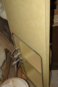 lot 374 image: Vintage kitchen sink and countertop